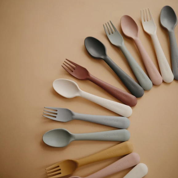 Fork and Spoon - Multiple Colours